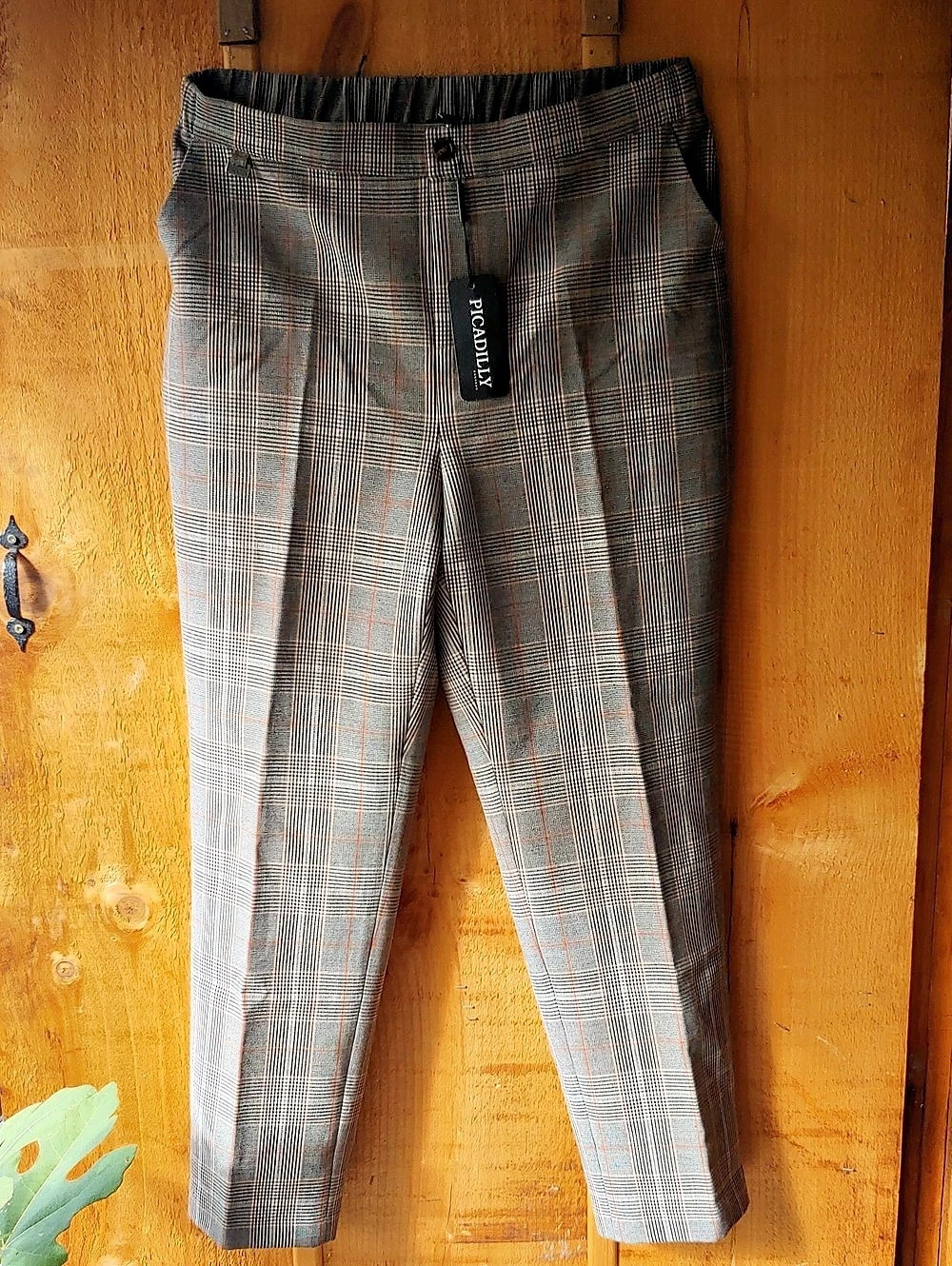 Plaid Trousers Piccadilly Size 14 NWT